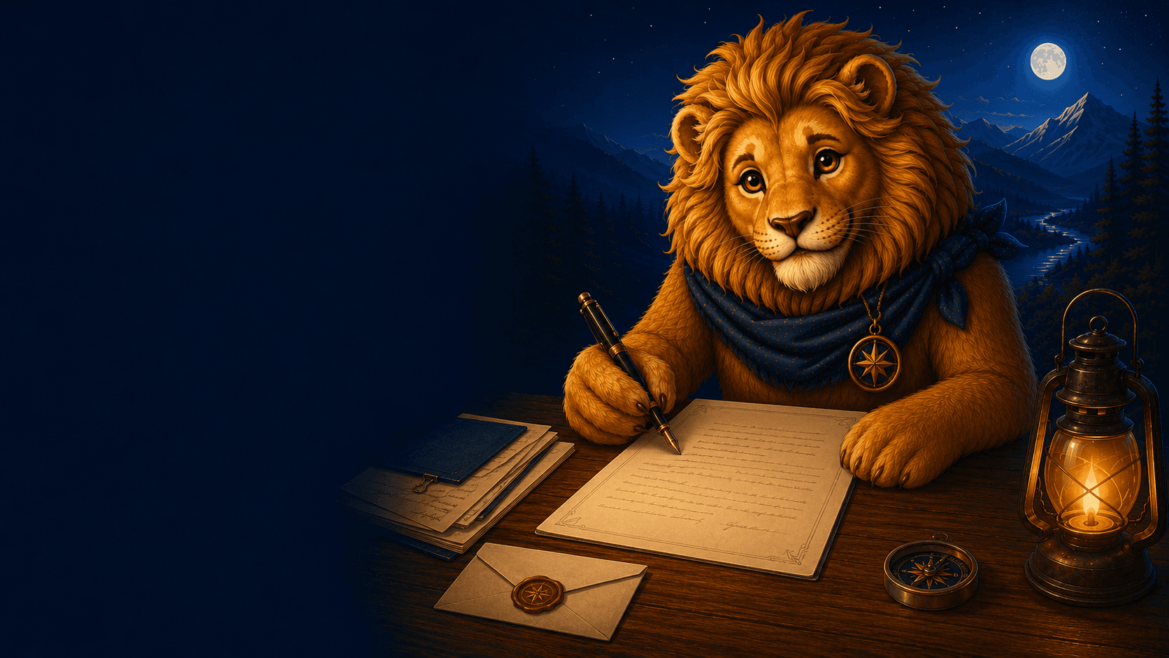 TrailScout cover letter builder brand artwork